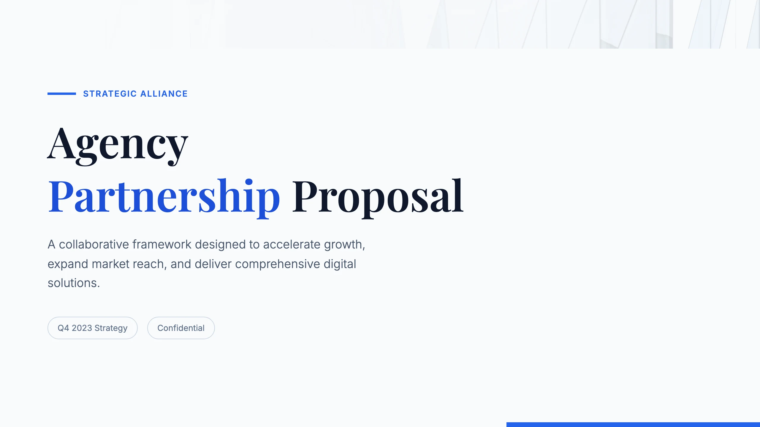 Agency Partnership: cover
