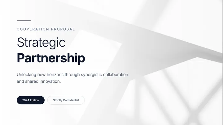 Cooperation Proposal