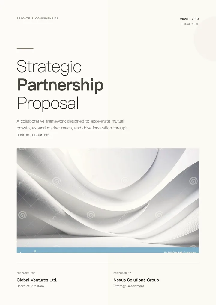Cooperation Proposal