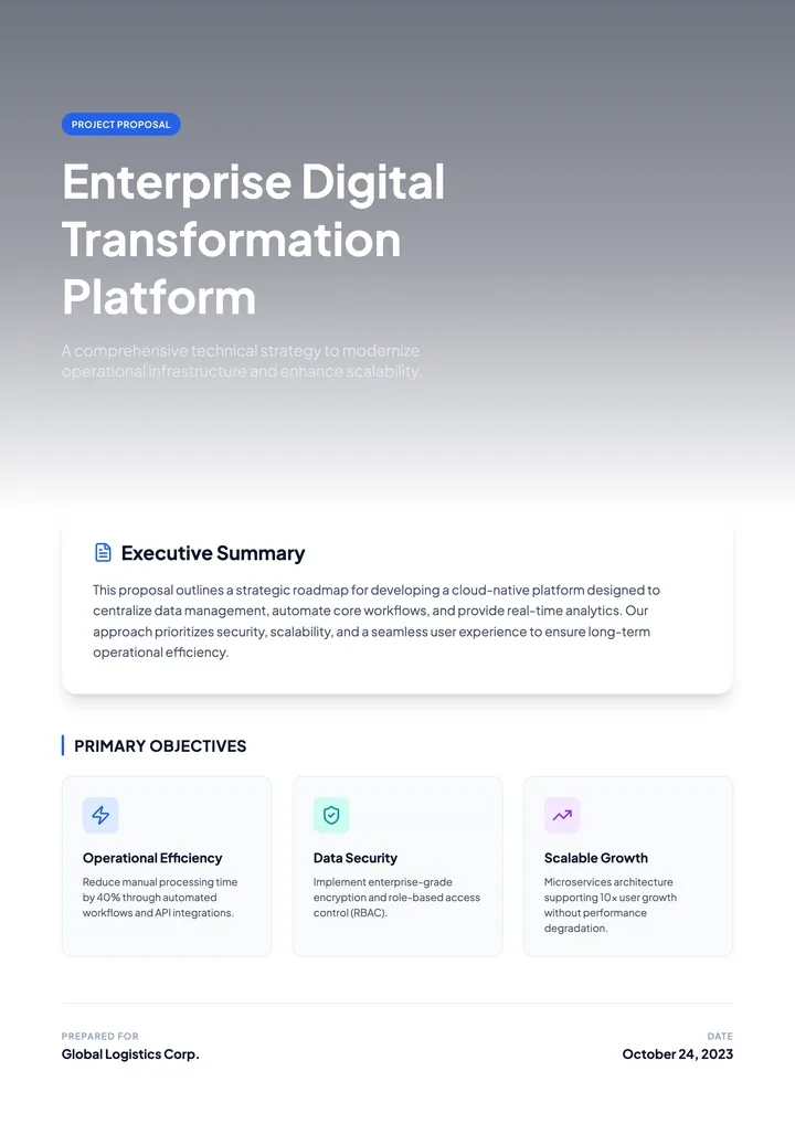 Development Proposal