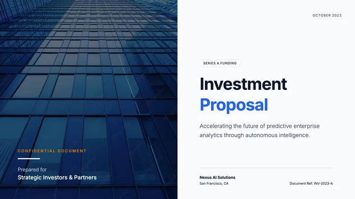 Investment Proposal