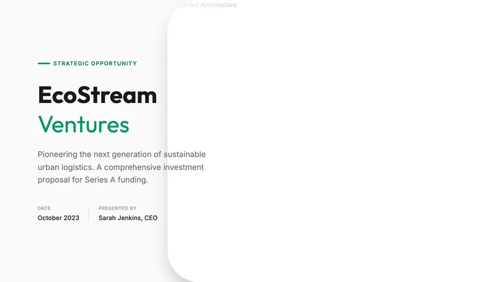 Investment Proposal
