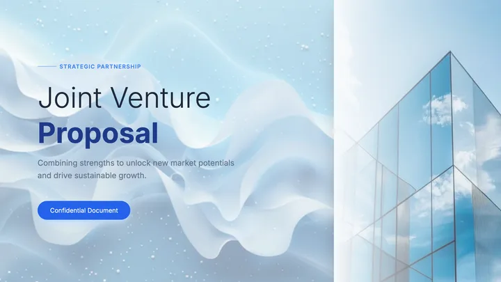 Joint Venture Proposal