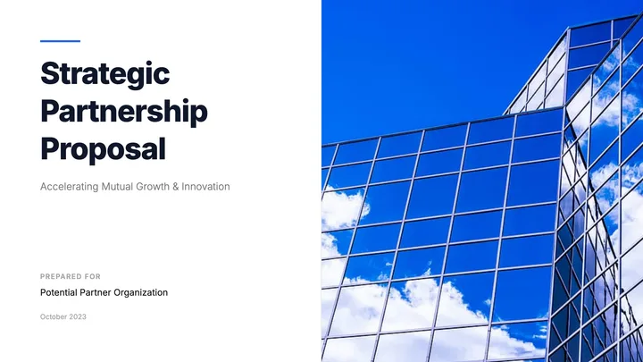 Partnership Proposal