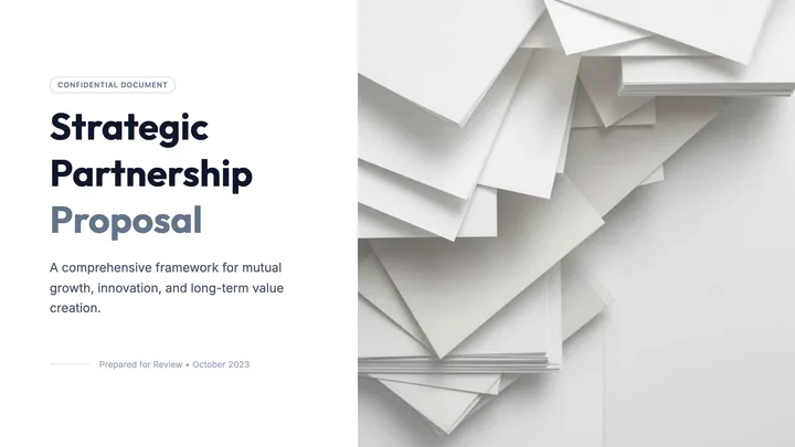 Partnership Proposal