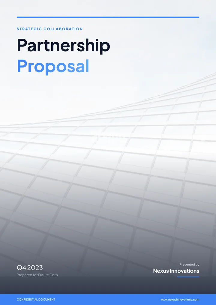 Partnership Proposal
