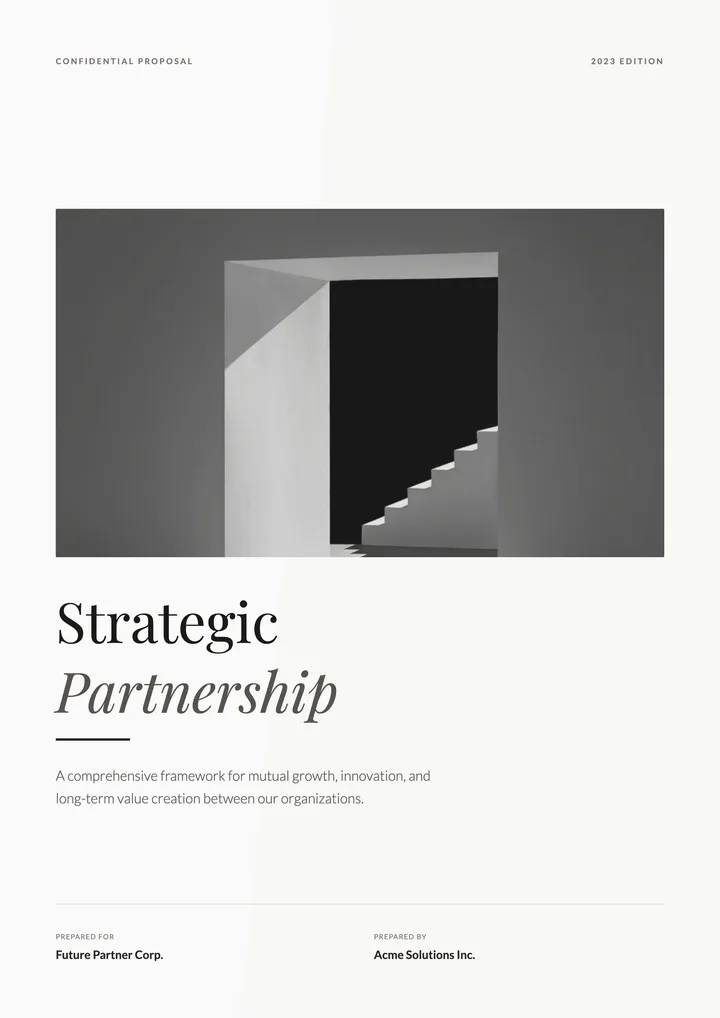 Partnership Proposal