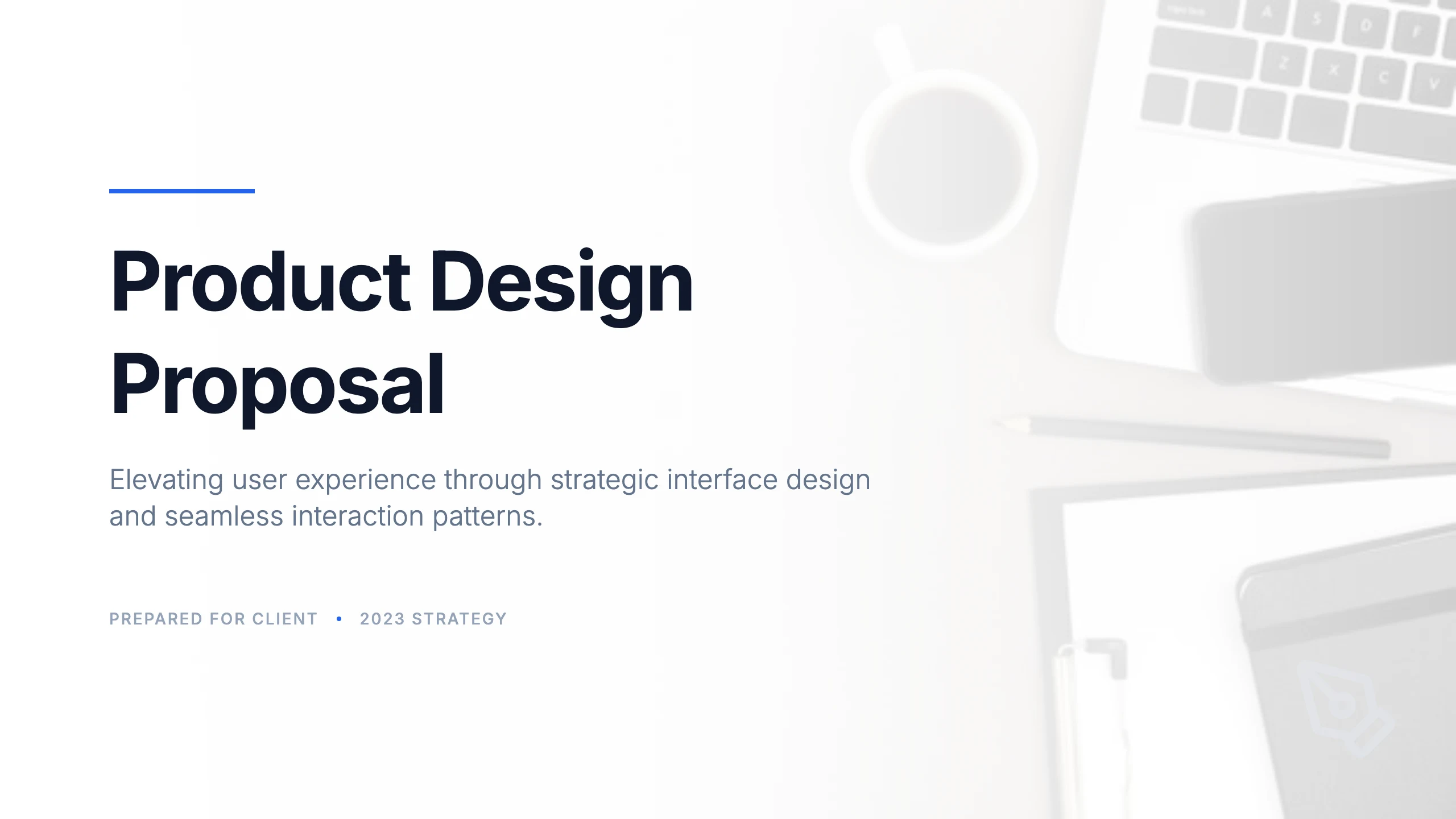 Product Design Proposal: cover