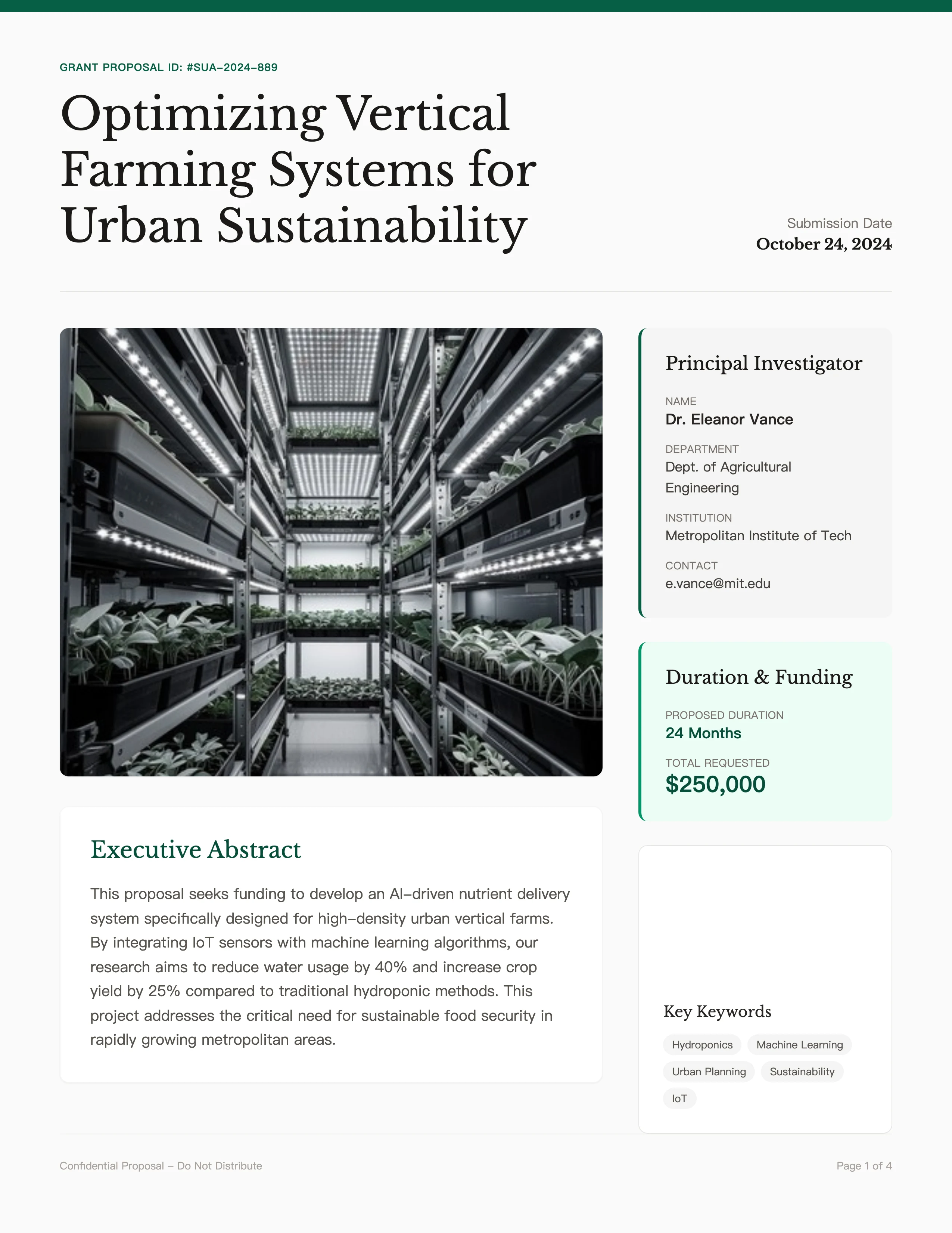 Research Grant: cover