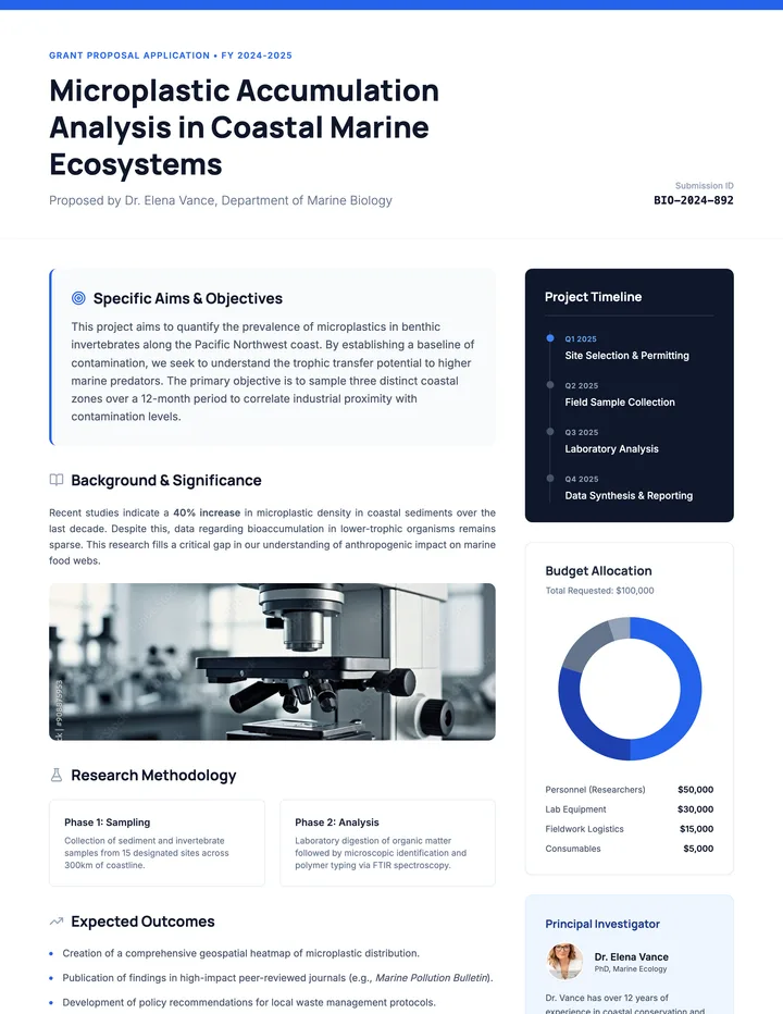 Science Grant