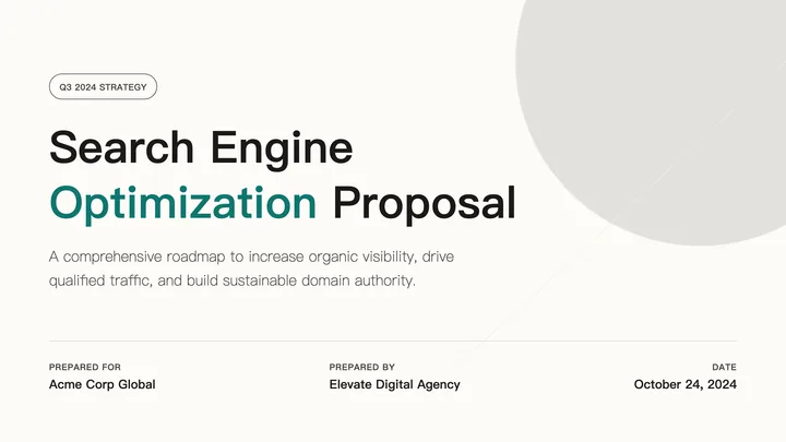 SEO Proposal