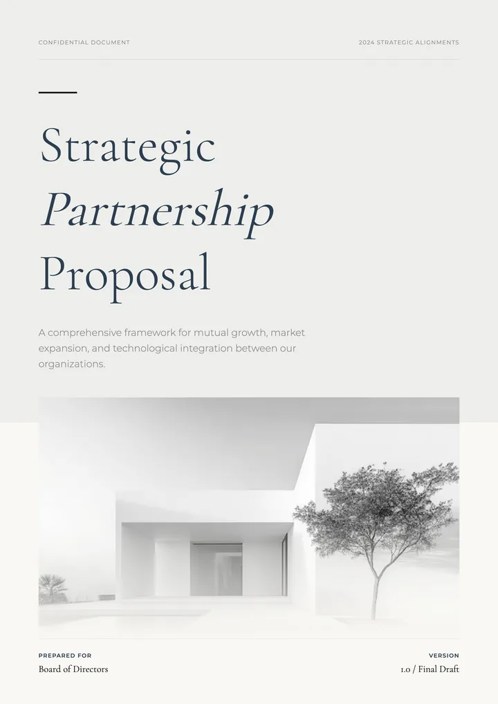Strategic Proposal