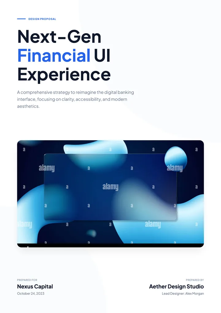 UI Design Proposal