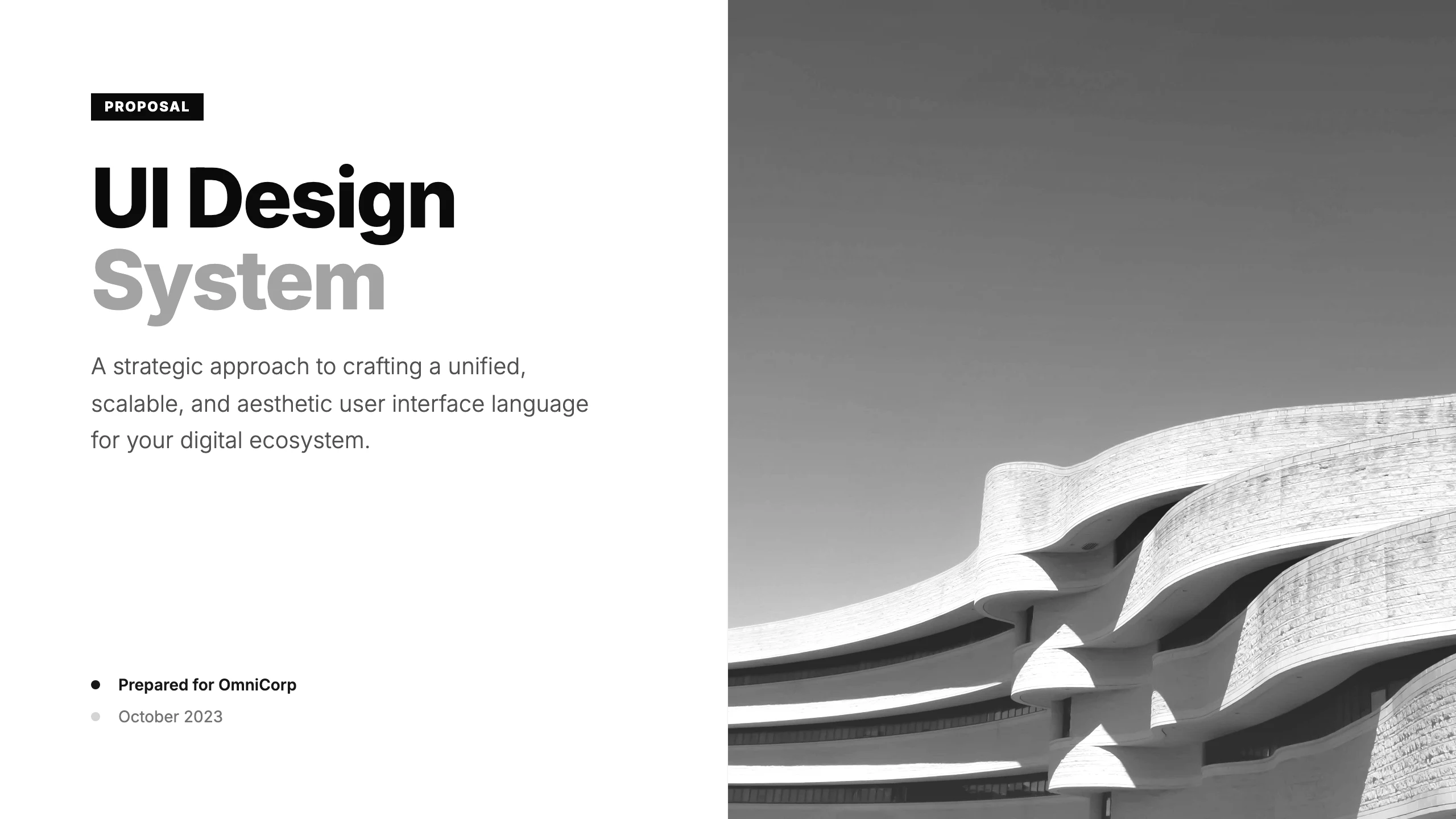 UI Design Proposal: cover
