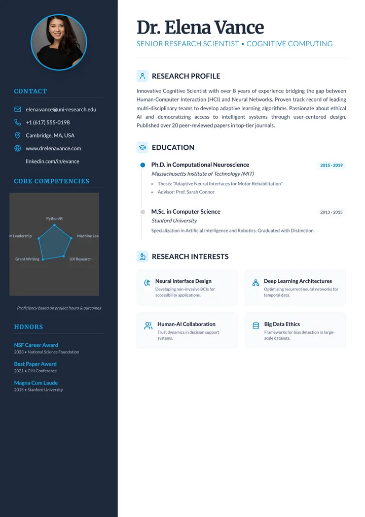 Academic CV
