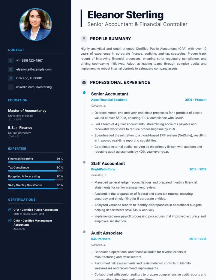Accountant Resume
