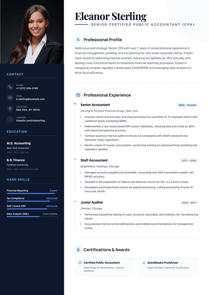 Accountant Resume