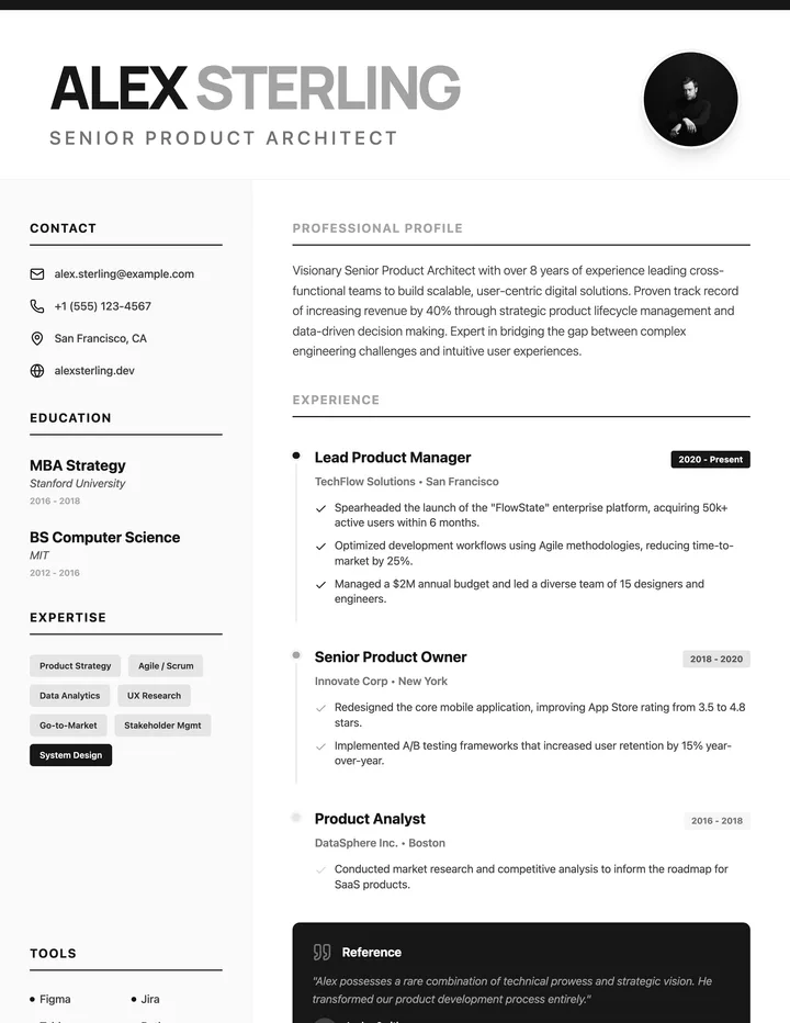 Job Application Resume