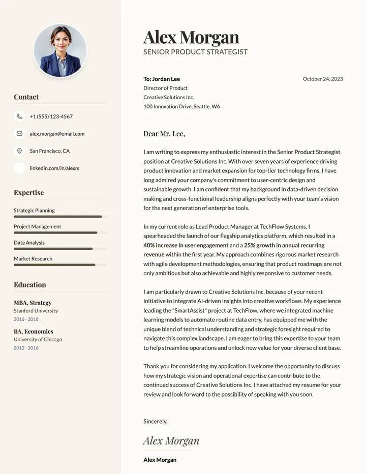 Job Application Letter