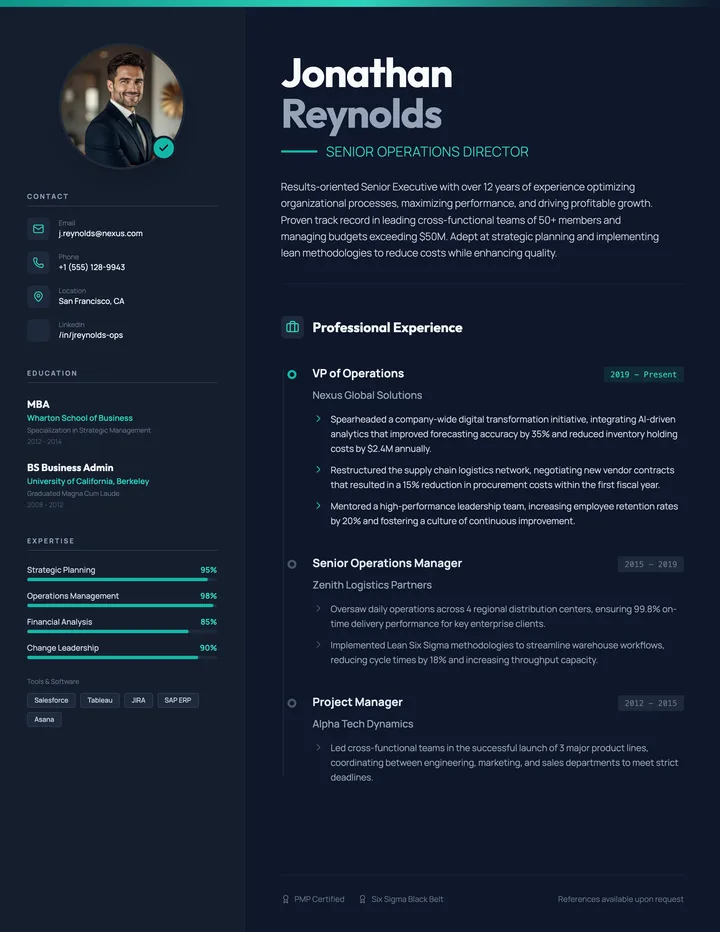 Management Resume