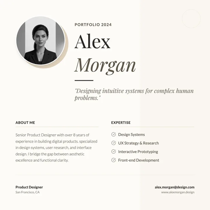 Personal Introduction Deck