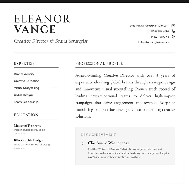 Personal Pitch Deck