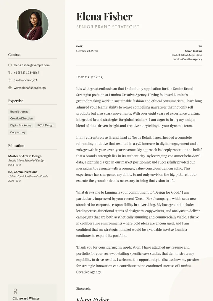 Personal Statement Letter