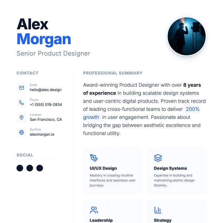 Resume Presentation