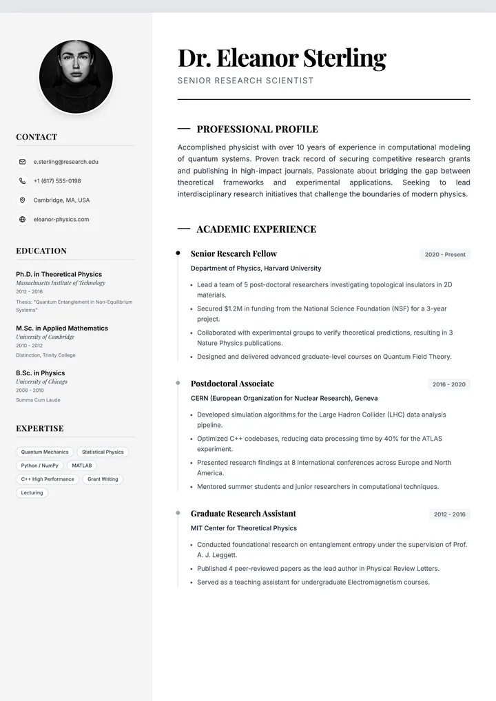 Publications CV