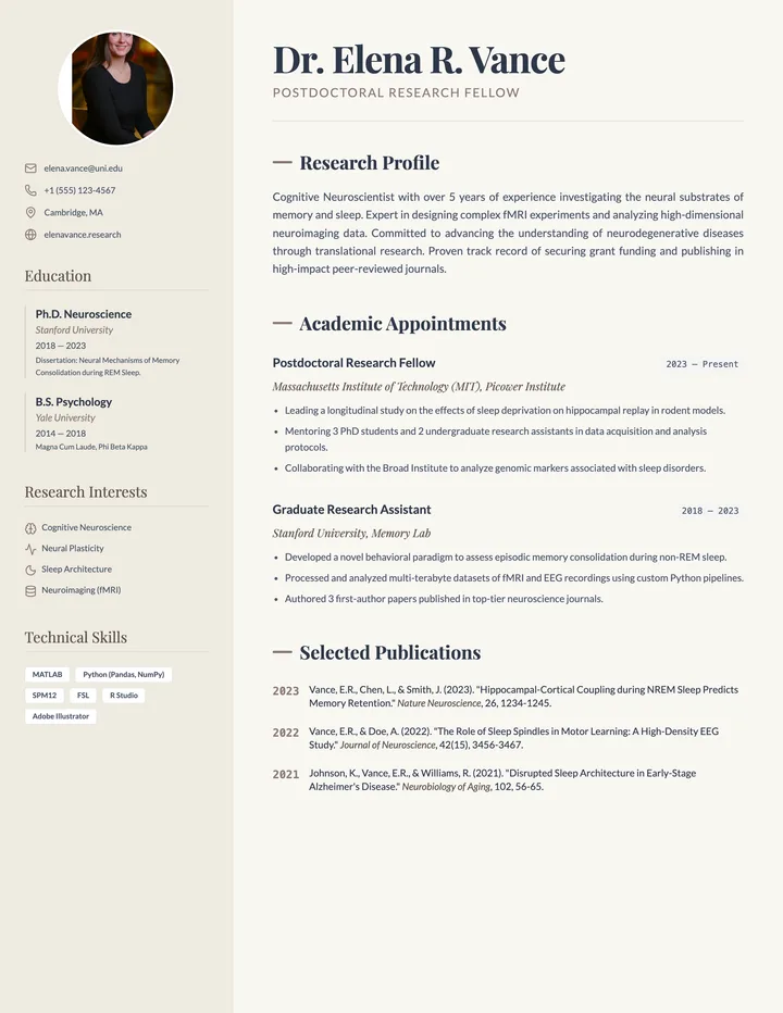Research CV