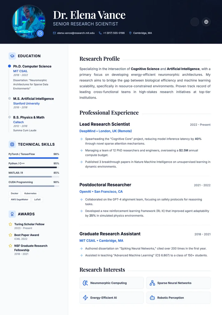 Research CV