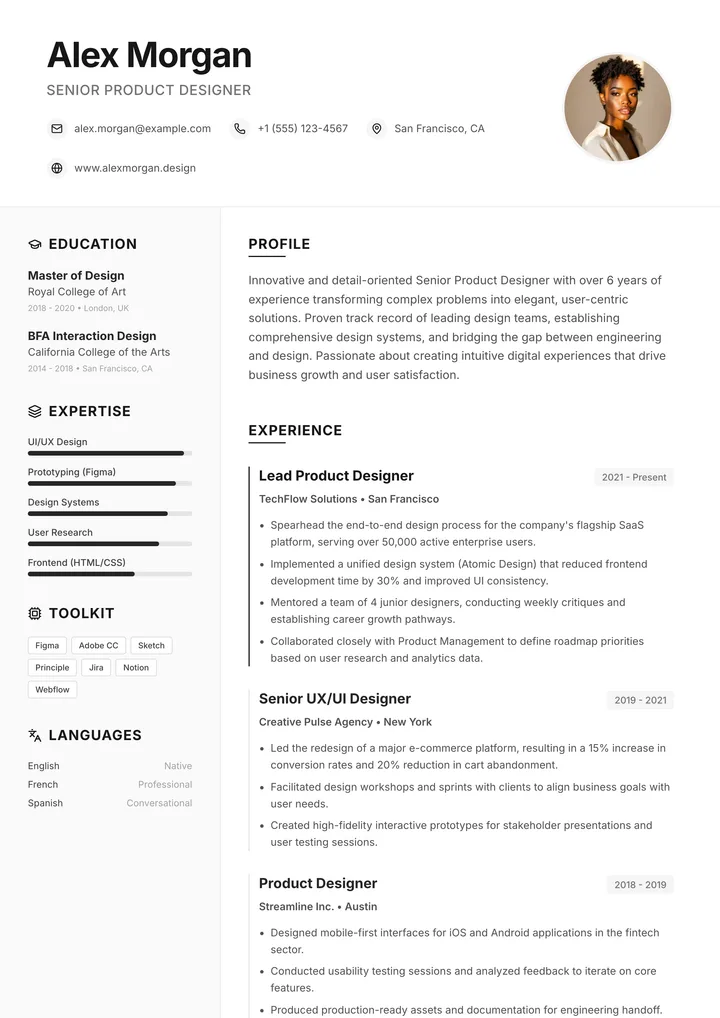 Simple Resume