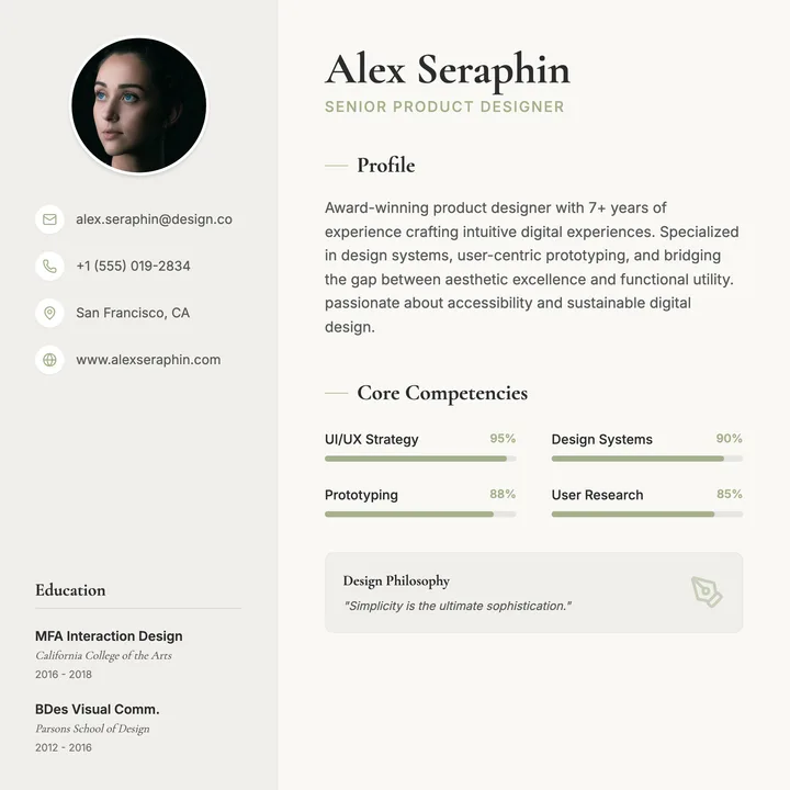 Skills Resume