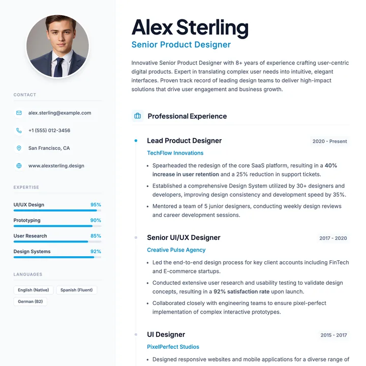 Visual Resume