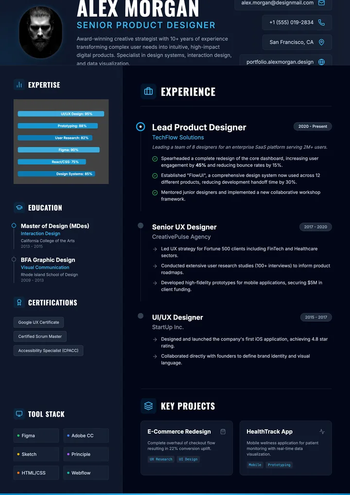 Visual Resume