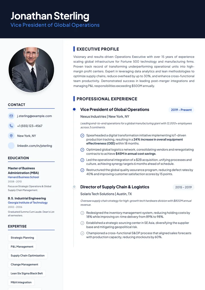 VP Resume