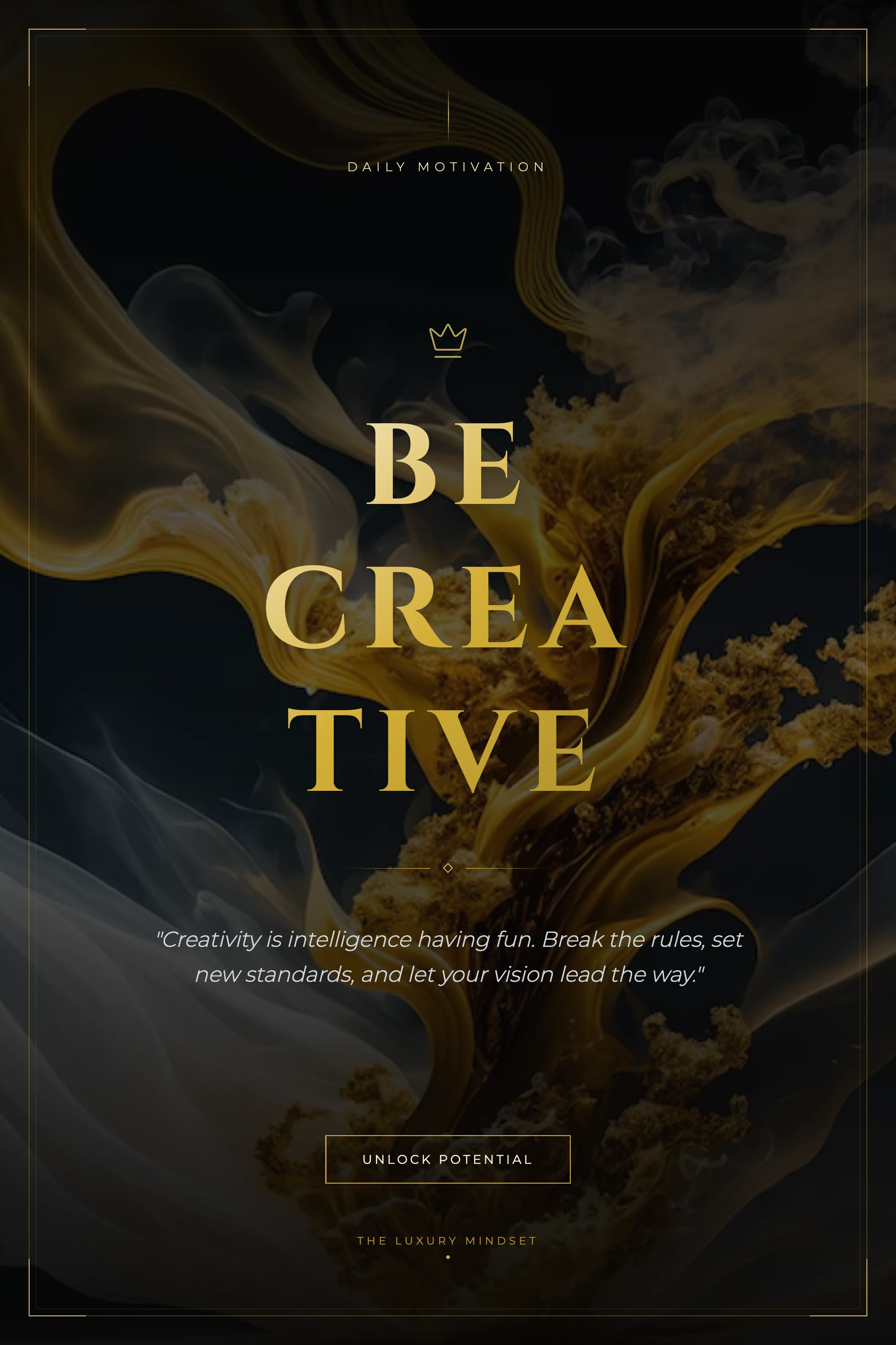 Be Creative: cover