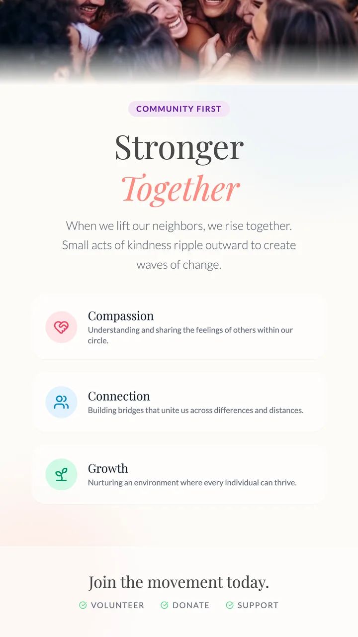 Community Support