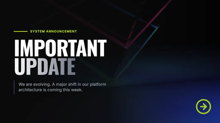 Important Update