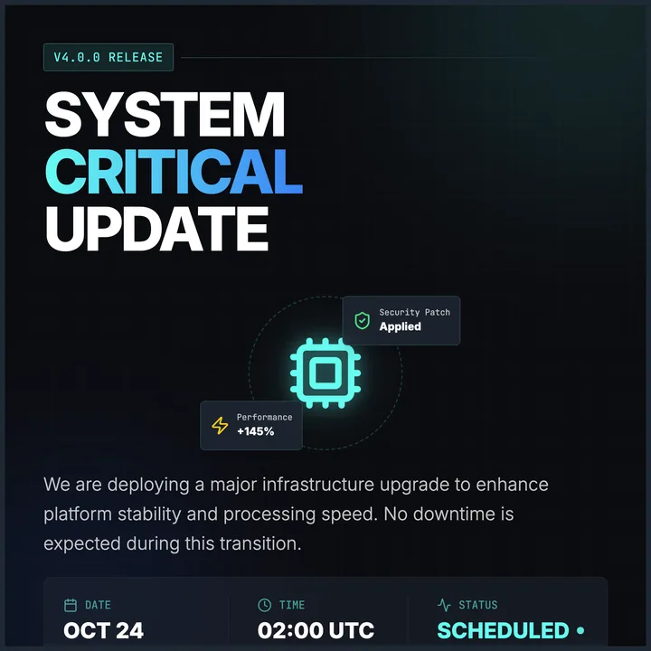 Important Update