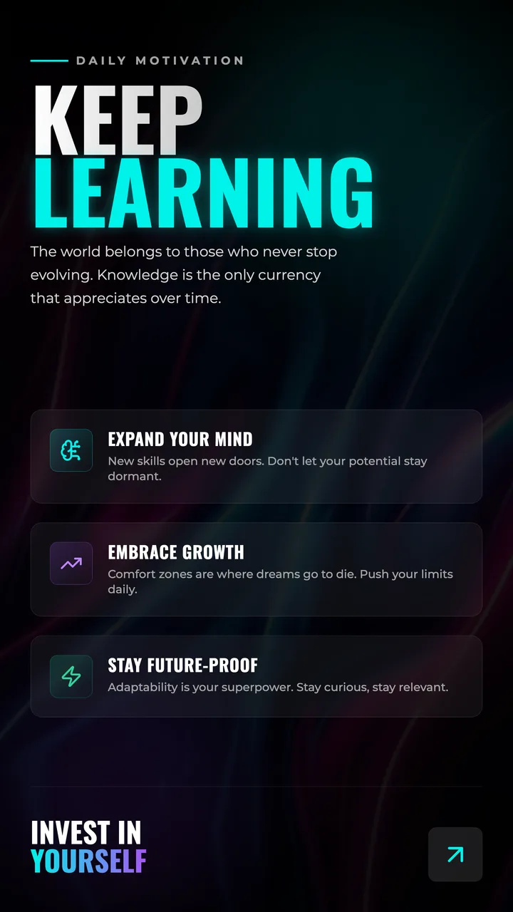 Keep Learning