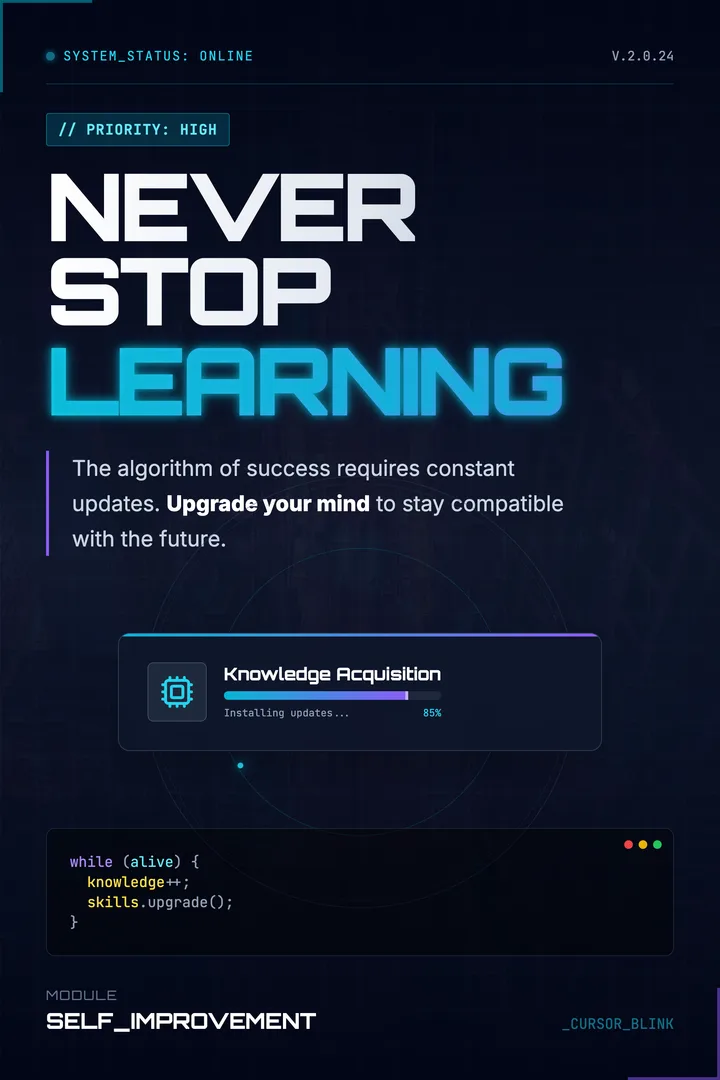 Keep Learning