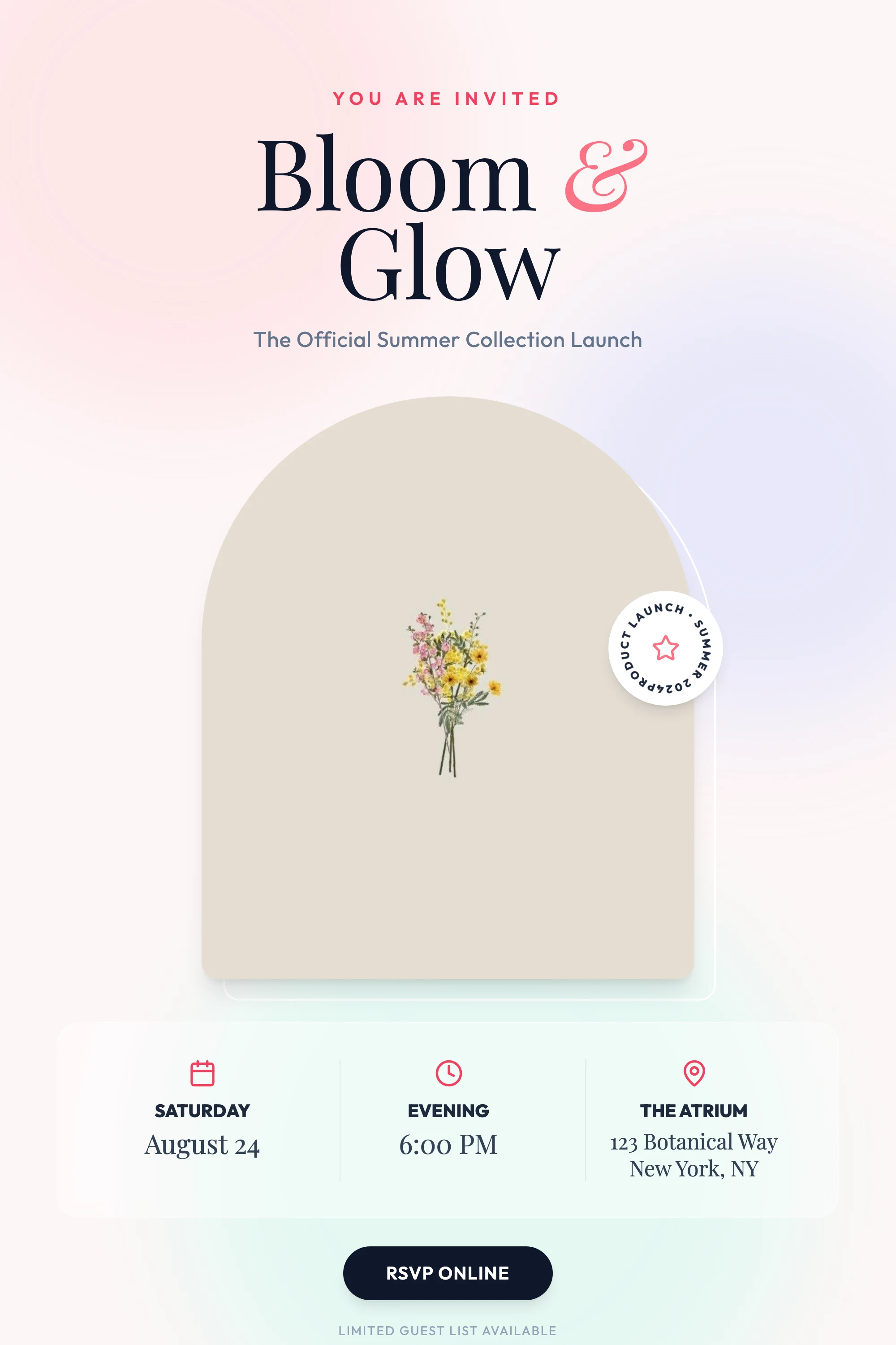 Launch Event: cover