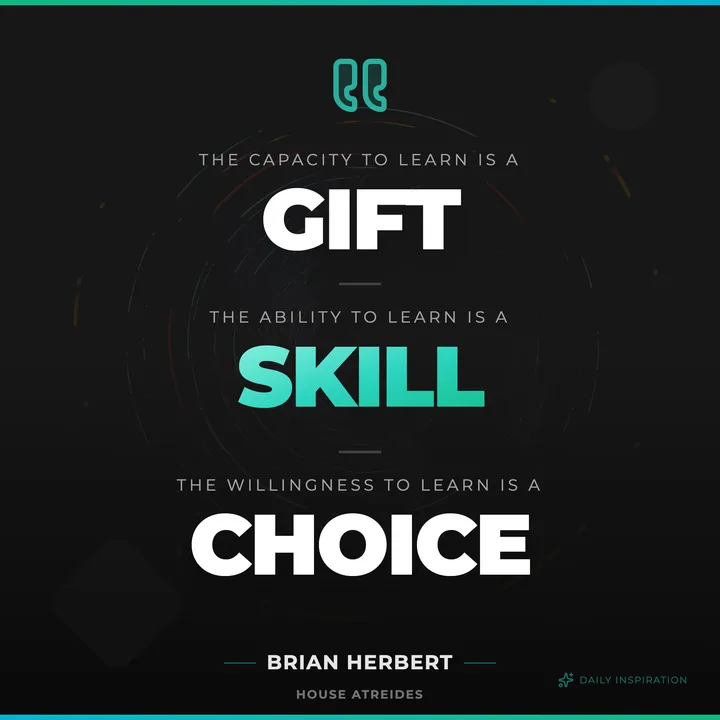 Learning Quote