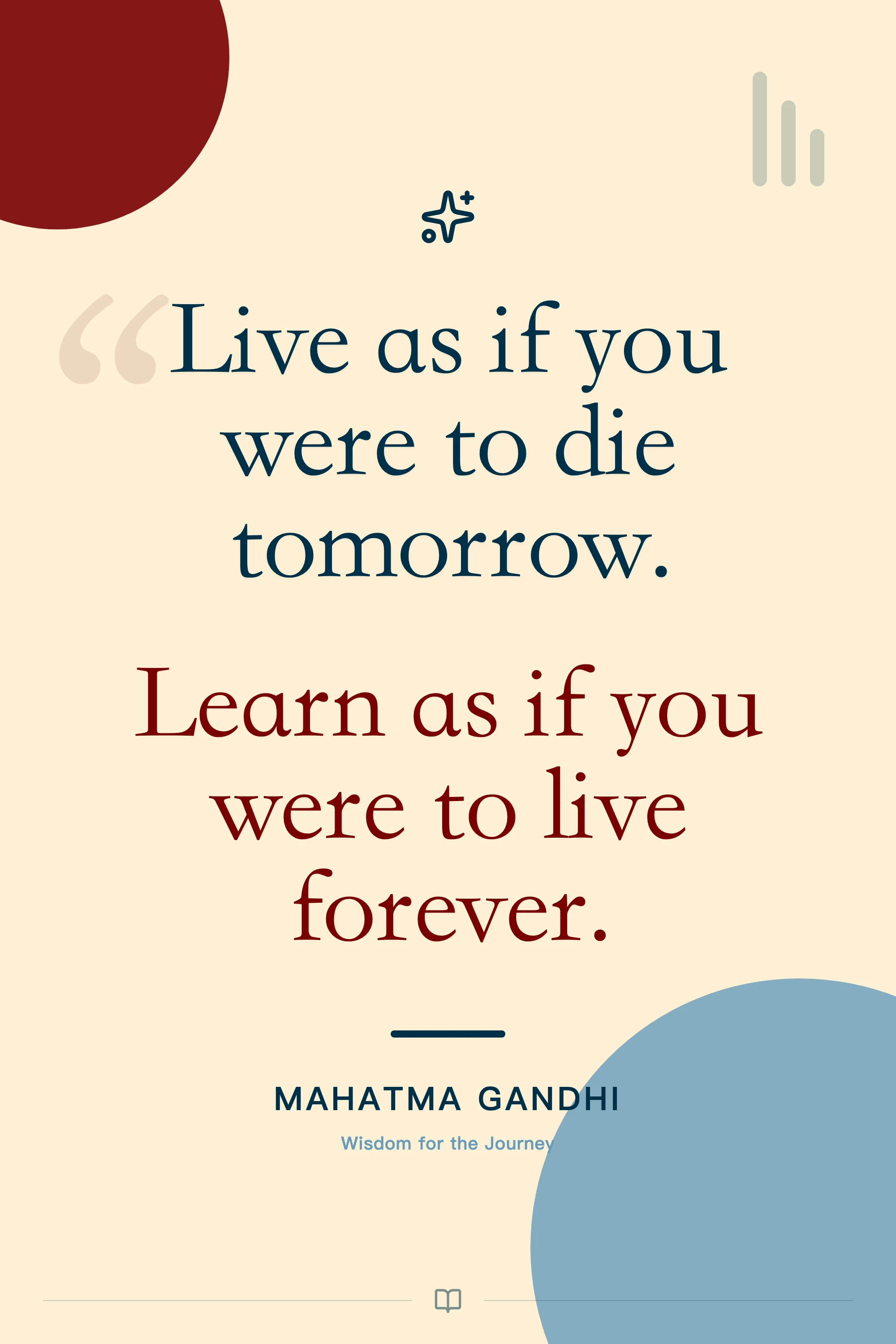 Learning Quote: cover
