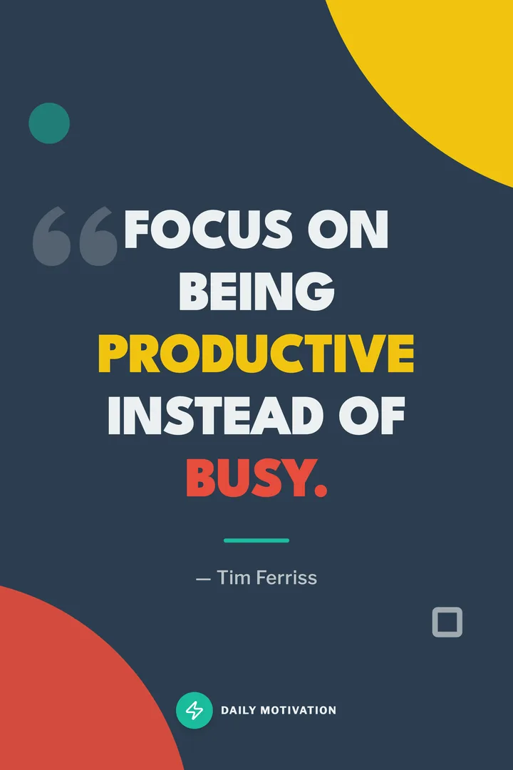 Productivity Quote