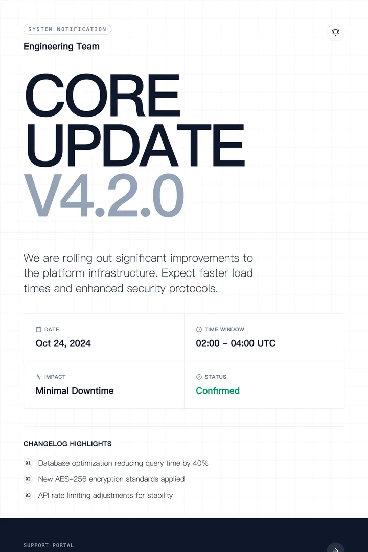 Service Update
