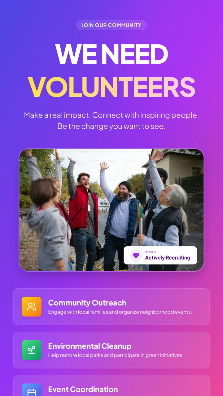 Volunteer Post