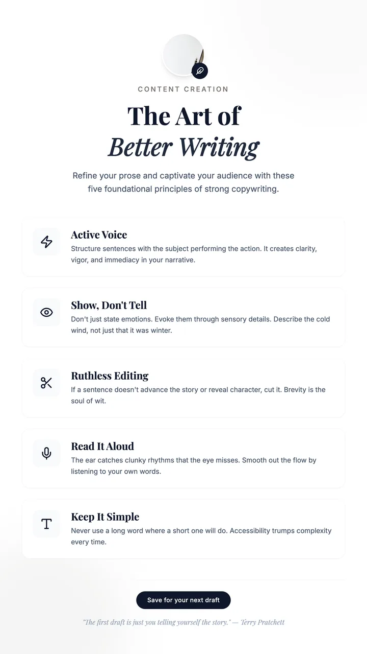 Writing Tips