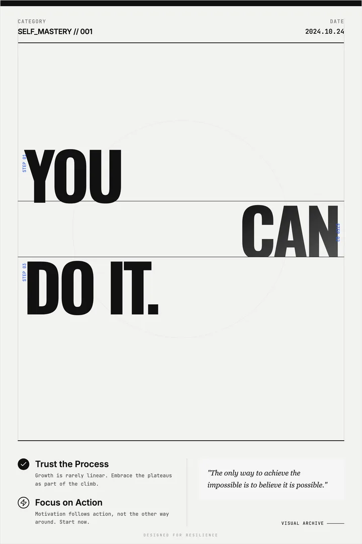 You Can Do It